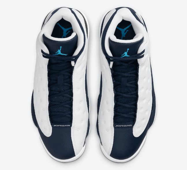 AJ13黑曜石经典球鞋 Air Jordan 13 Obsidian AJ13OG白黑高帮球鞋复刻 货号：414571-144