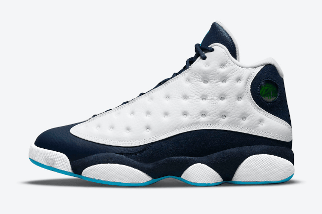 AJ13黑曜石经典球鞋 Air Jordan 13 Obsidian AJ13OG白黑高帮球鞋复刻 货号：414571-144