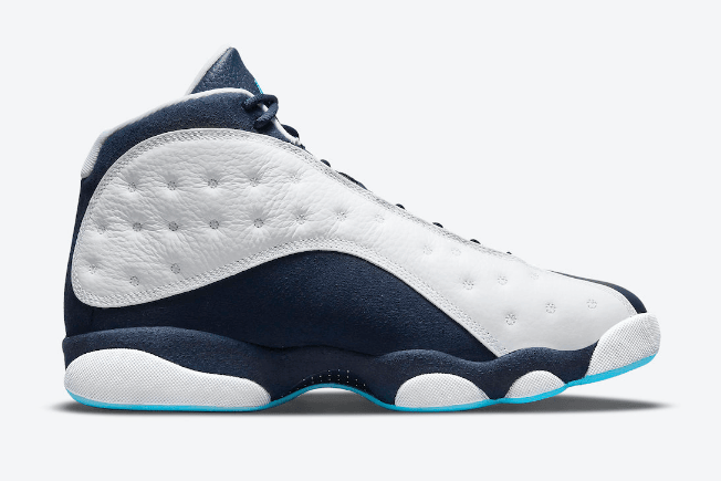 AJ13黑曜石经典球鞋 Air Jordan 13 Obsidian AJ13OG白黑高帮球鞋复刻 货号：414571-144