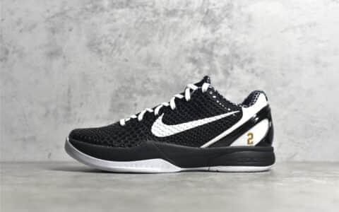 耐克科比6代天使 Nike KOBE ROTRO MambaCita 科比6黑曼巴 科比黑色球鞋 货号:CW2190-002