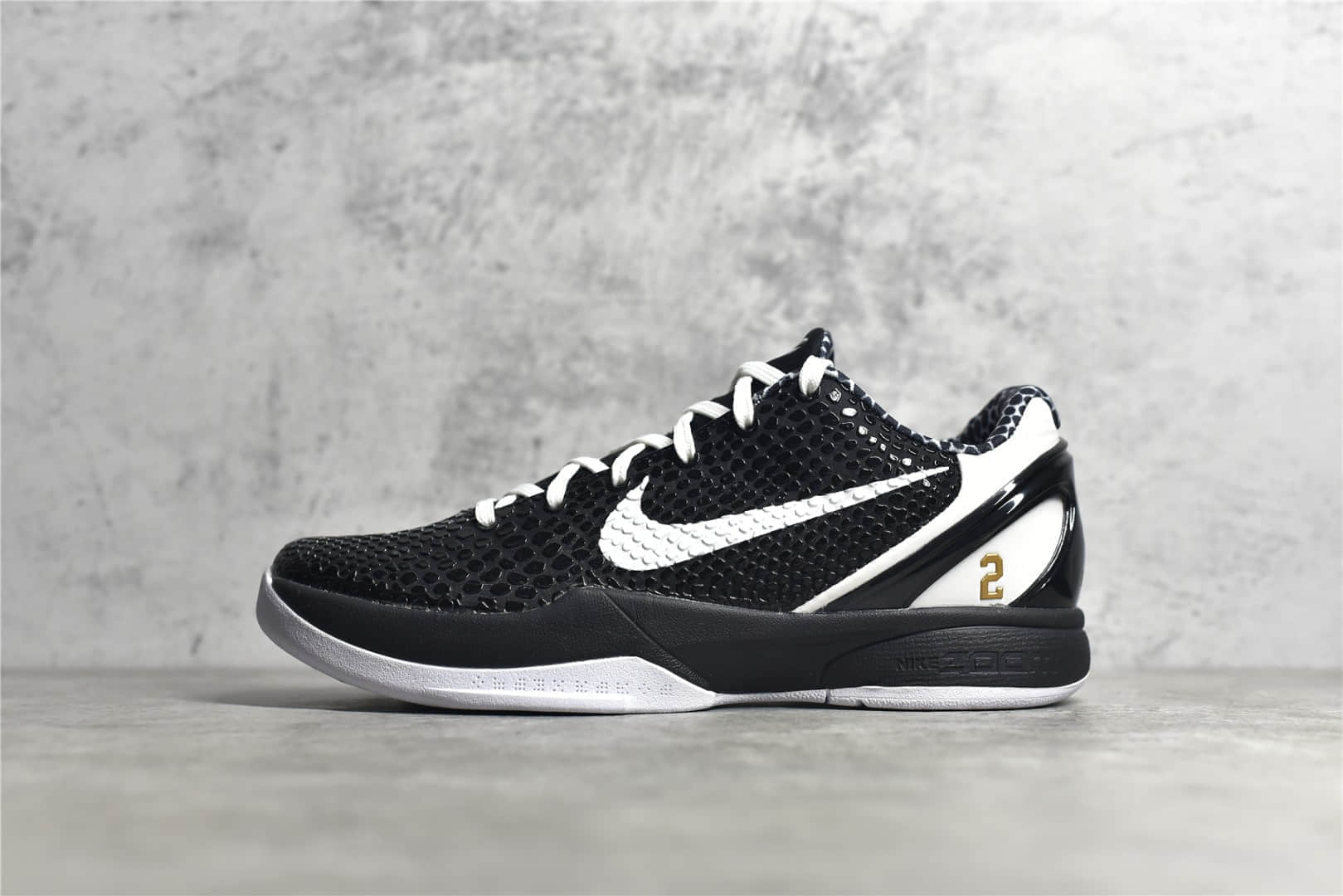 耐克科比6代天使 Nike KOBE ROTRO MambaCita 科比6黑曼巴 科比黑色球鞋 货号:CW2190-002