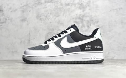 耐克空军摄影机黑白灰低帮 Nike Air Force 1 Low “Camcorder” 摄影机 耐克空军限量款 货号:GD5060-755