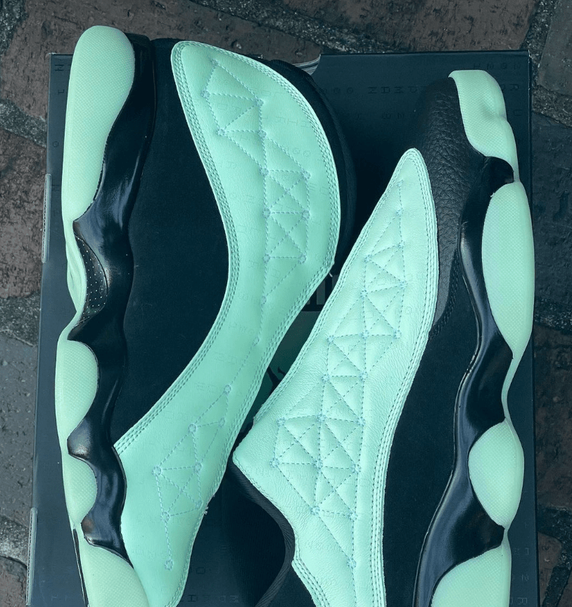 AJ13光棍节新鞋 Air Jordan 13 Low “Singles Day” 低帮熊猫AJ13UV变色 AJ13真碳 货号:DM0803-300
