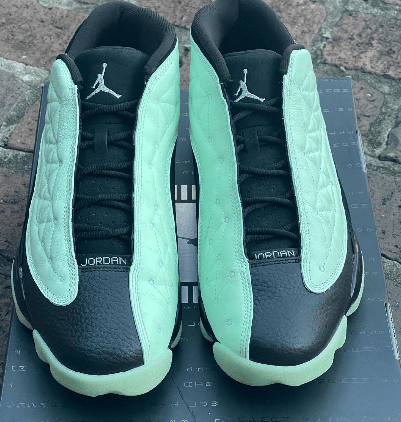 AJ13光棍节新鞋 Air Jordan 13 Low “Singles Day” 低帮熊猫AJ13UV变色 AJ13真碳 货号:DM0803-300