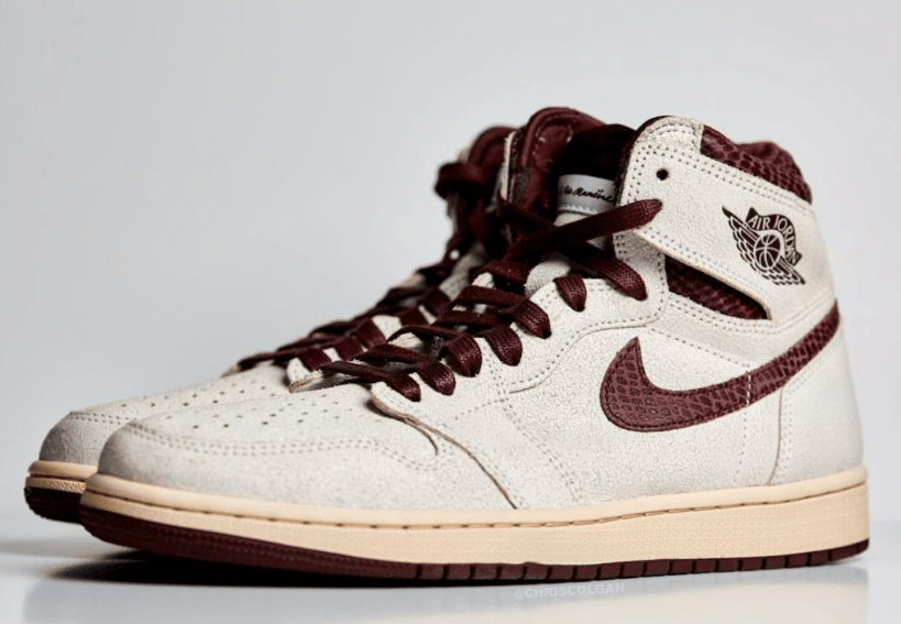 AJ1 AMM联名高帮 A Ma Maniére x Air Jordan 1 High OG 奢华AJ1复古联名款 货号:DO7097-100