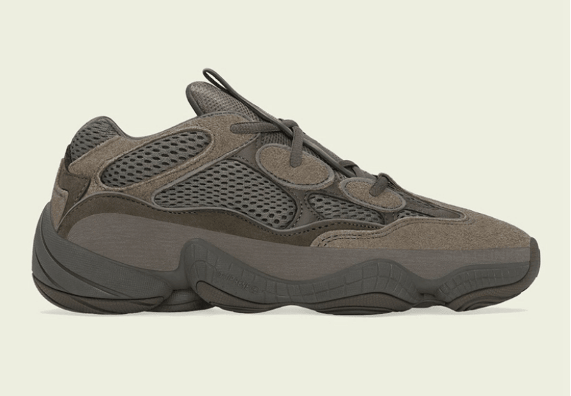 椰子500大地色官图曝光 adidas Yeezy 500 “Clay Brown” 椰子500新配色 椰子老爹鞋 货号：GX3606