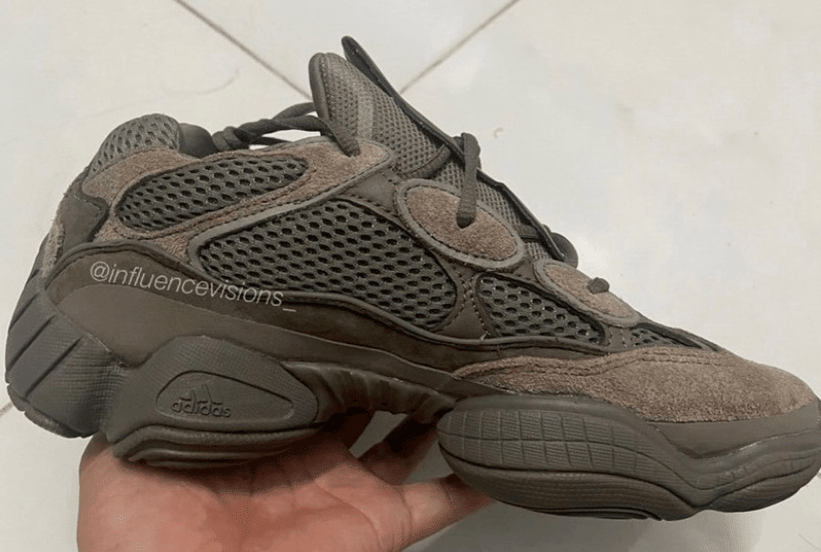 椰子500大地色官图曝光 adidas Yeezy 500 “Clay Brown” 椰子500新配色 椰子老爹鞋 货号：GX3606