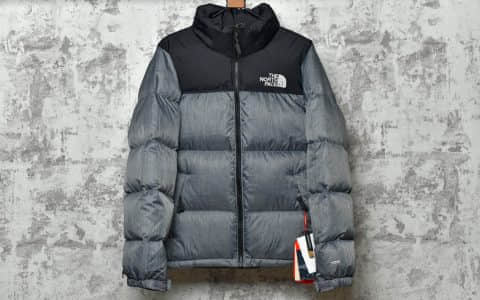 宇宙级美版北面1996灰黑羽绒服 The North Face北面1996Nuptse|4NCH ICON户外羽绒服
