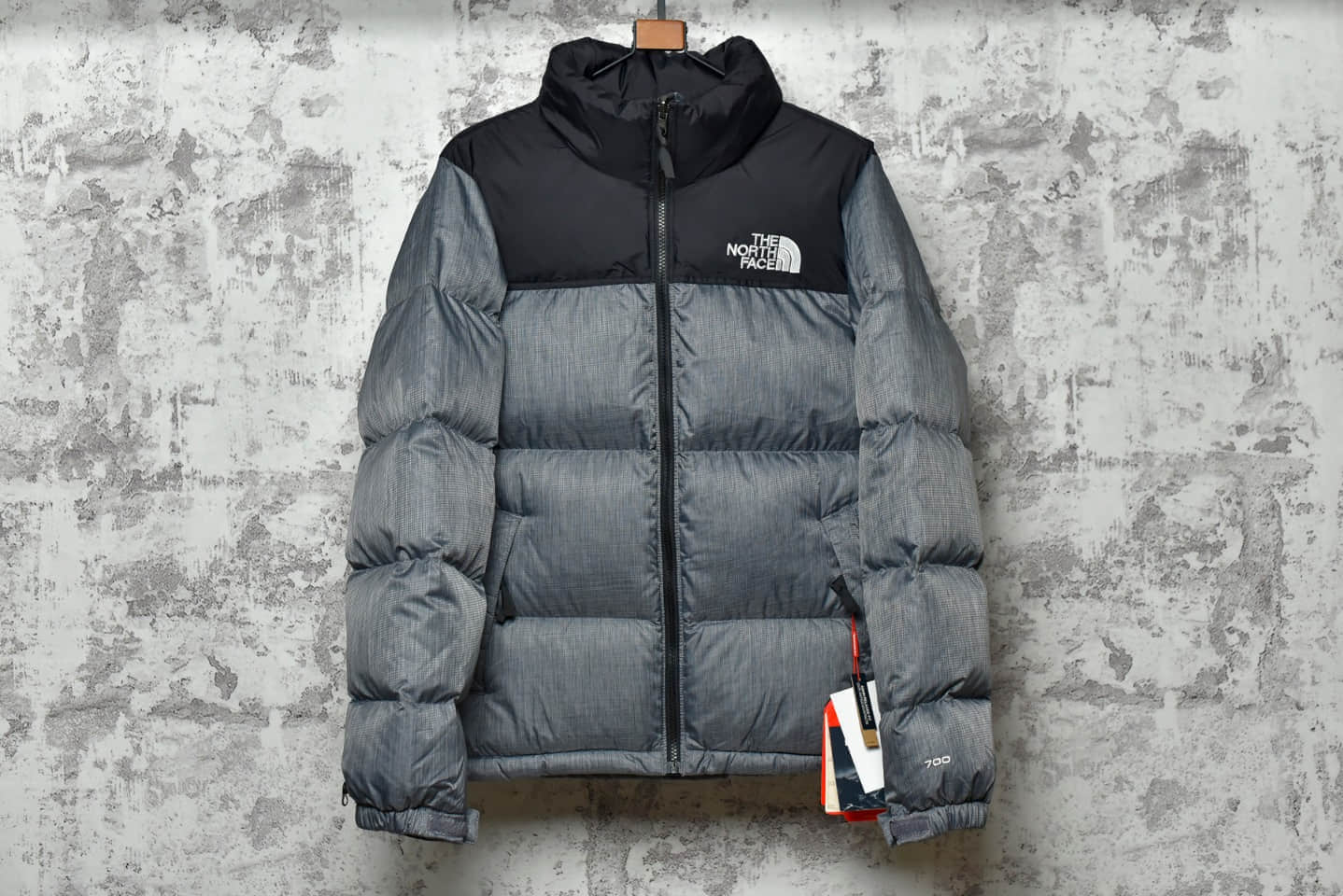 宇宙级美版北面1996灰黑羽绒服 The North Face北面1996Nuptse|4NCH ICON户外羽绒服