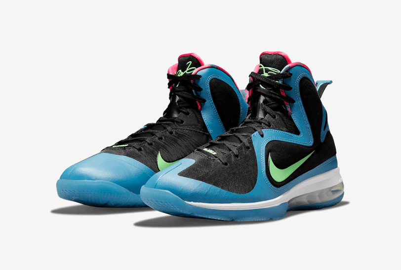 耐克詹姆斯9南海岸 Nike LeBron 9 “South Coast” 耐克实战球鞋 耐克詹姆斯球鞋 货号:DO5838-001