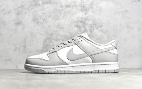 耐克SB Dunk骨白低帮 Nike SB Dunk Low Light Bone 耐克Dunk白色低帮纯原版本 货号：DD1391-103
