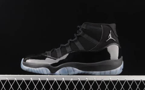 AJ11黑伽马高帮真碳缓震实战球鞋 Air Jordan 11“Cap and Gown” AJ11大魔王高帮 货号:378037-005