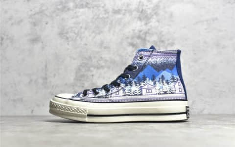 匡威圣诞雪花新款 Converse 1970S 莆田纯原匡威工厂 货号:172135C