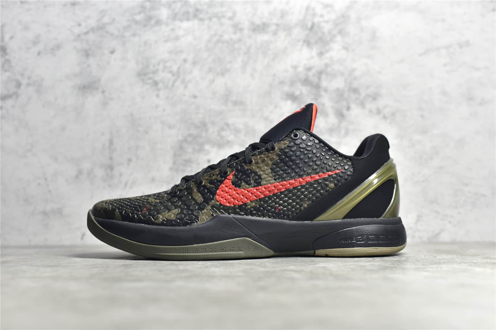 耐克科比6沙漠迷彩实战球鞋 Nike Kobe 6"Italian Camo" 耐克科比球鞋 莆田球鞋复刻 货号:429659-900