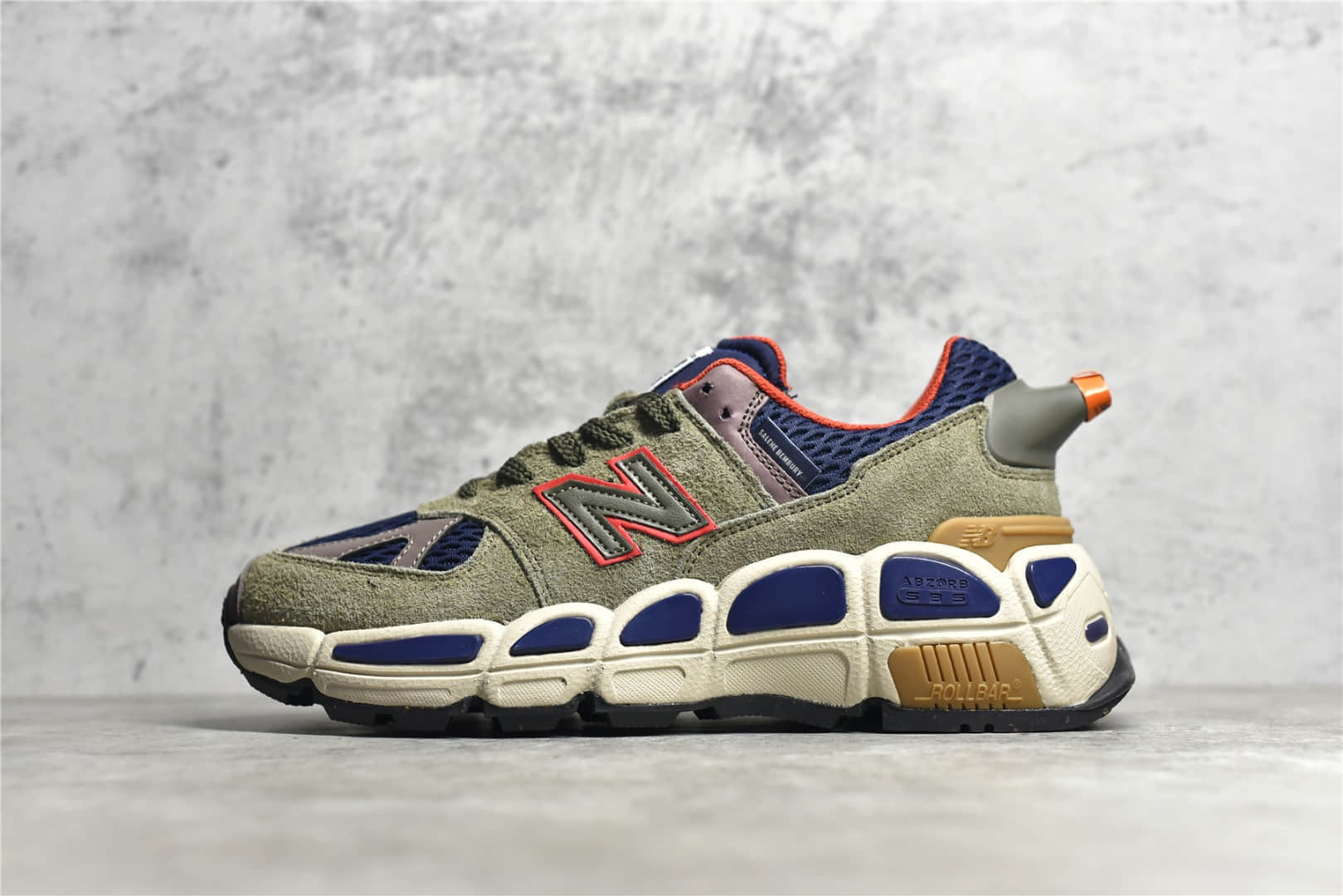 新百伦NB574 巴宝莉联名款 Salehe Bembury x New Balance " Yurt " NB联名款跑鞋 货号:MS574YSB