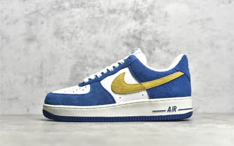 耐克空军湖水蓝麂皮低帮 Nike Air Force 1 Low 湖水蓝 耐克空军复刻工厂 货号: BQ8988-103