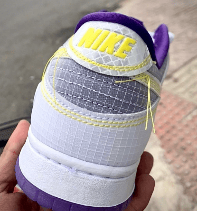 耐克Dunk湖人球鞋 Union x Nike Dunk Low “Lakers” 新配色耐克Dunk紫金湖人网面低帮 货号:DJ9649-400