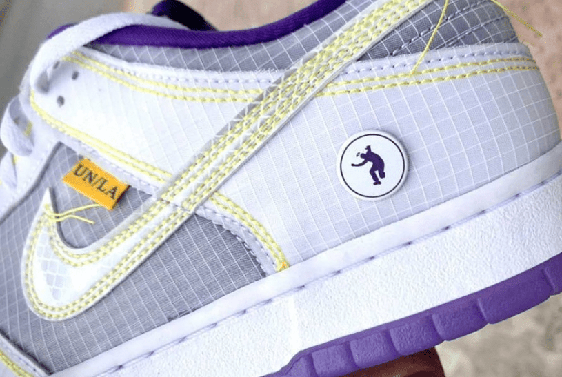 耐克Dunk湖人球鞋 Union x Nike Dunk Low “Lakers” 新配色耐克Dunk紫金湖人网面低帮 货号:DJ9649-400