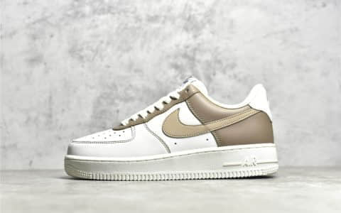 耐克空军卡其色低帮 Nike Air Force 1 '07 Low 米卡其 耐克空军白金低帮 货号：DT0226-303