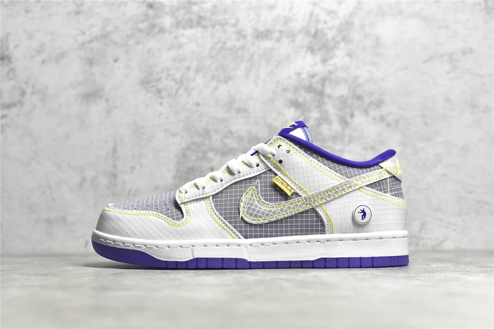 耐克Union联名湖人限定 Union x Nike Dunk Low 莆田S2纯原版本耐克Dunk水晶底 货号: DJ9649-500