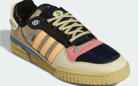 阿迪达斯联名款 最新联名Bad Bunny x adidas Forum Powerphase曝光  货号：GZ2009