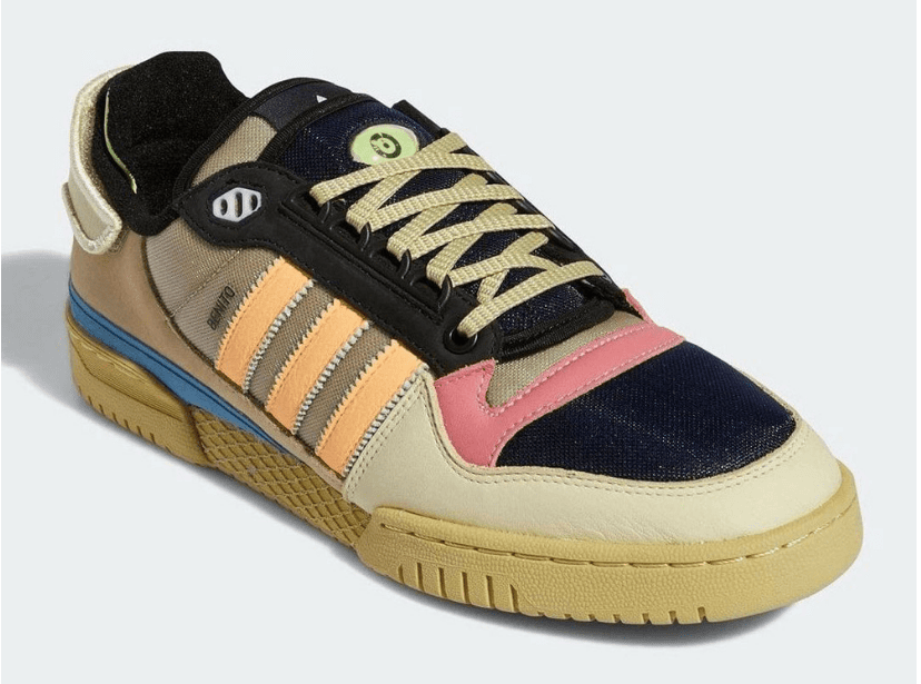 阿迪达斯联名款 最新联名Bad Bunny x adidas Forum Powerphase曝光  货号:GZ2009