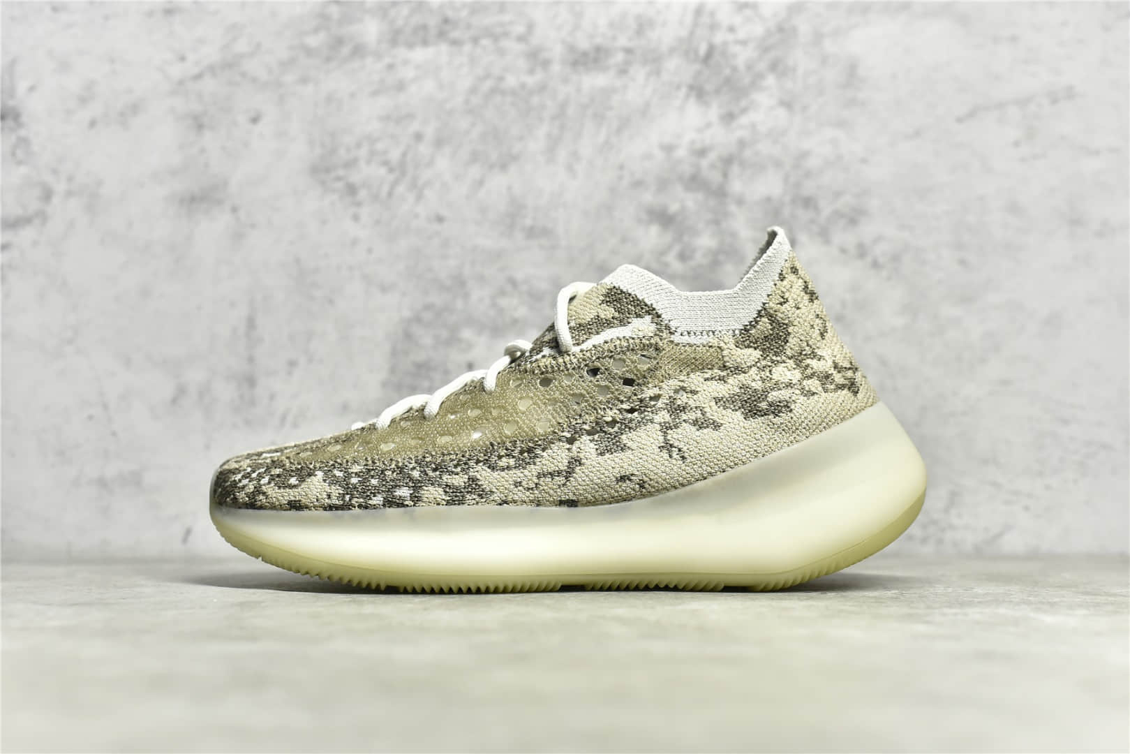 老汪纯原版本椰子380岩石灰 Yeezy Boost 380 "Stone Salt" 莆田高版本椰子 货号：GZ0473