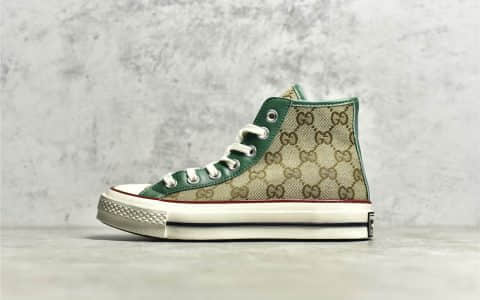 匡威古驰联名高帮 Converse remake con gucci 匡威1970S 莆田匡威高端货源 货号:169769C