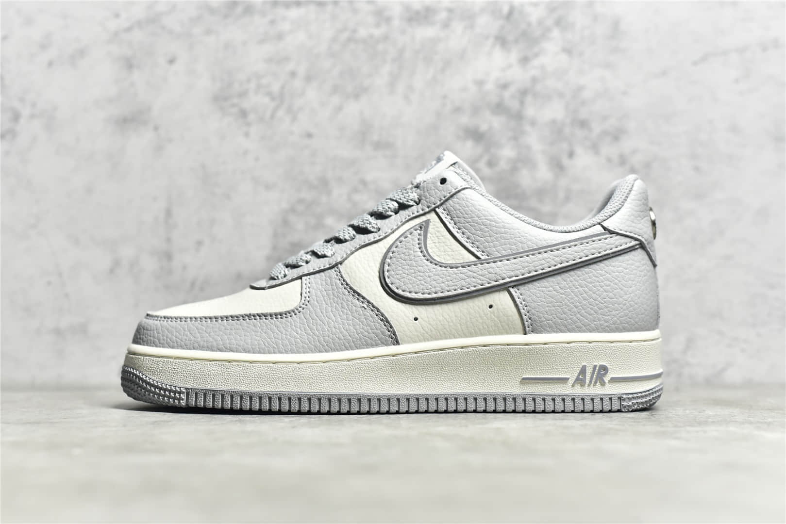 耐克空军斯图西联名灰白反光配色 Stussy x Nike Air Force 1 Low 耐克斯图西 耐克空军气垫 货号:ST2022-616