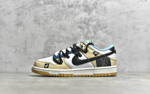 耐克Dunk腰果花卡其色低帮X纯原版本 Nike Dunk Low "Free.99" 货号:DH0957-100