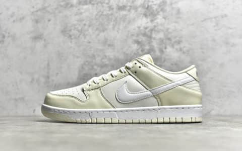耐克Dunk米黄色低帮老汪纯原版本 Nike Dunk Low "coconut milk" 莆田耐克工厂 货号:DJ6188-100
