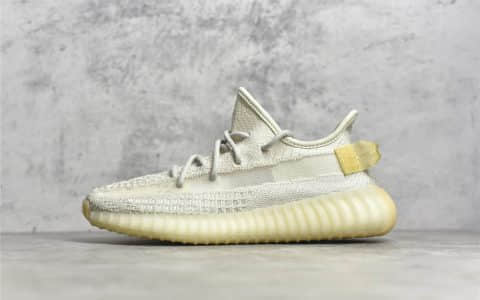 椰子350V2白黄变色小雏菊 Adidas originals Yeezy Boost 350V2 Light 莆田老汪纯原版本椰子 货号：GY3438