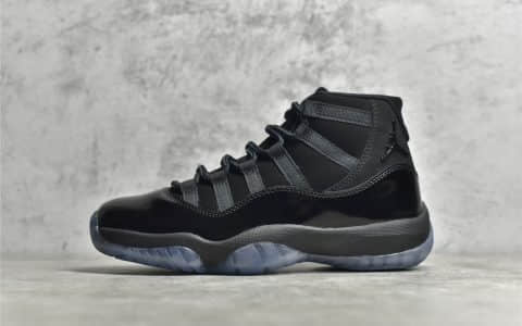 AJ11黑伽马黑武士二代 Air Jordan 11 " Cap and Gown " AJ11真碳板缓震AJ11外贸货源 货号：378037-005