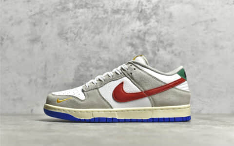 耐克SB Dunk米白红低帮 Nike SB Dunk Low 耐克缓震板鞋 耐克Dunk白红 货号:DX6037-781