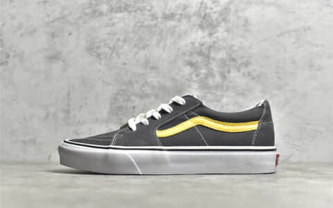 万斯SK8黑色低帮帆布鞋 VANS Sk8 Low 2022春夏新款 万斯新款  莆田万斯硫化 货号:VN0A4UUKB61