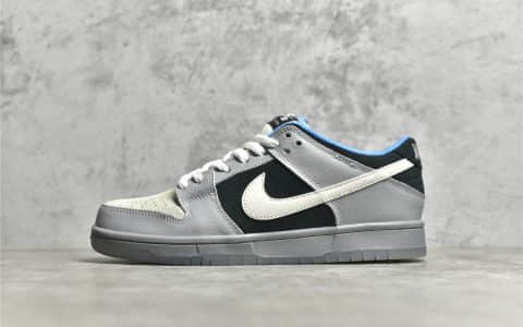耐克知名球鞋店铺周年庆联名款 Nike Dunk Low x PREMIER PETOSKEY 耐克Dunk灰黑低帮 货号：313170-014