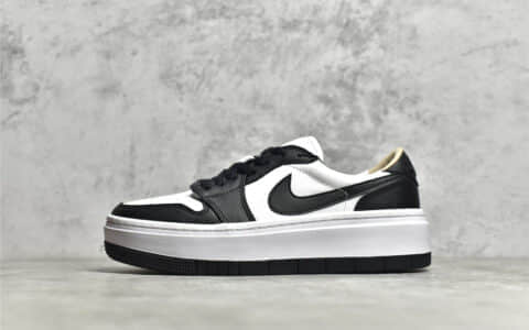 AJ1元年低帮黑白低帮 Air Jordan 1 Elevate Low SE 耐克AJ黑白气垫板鞋货号:DH7004-101