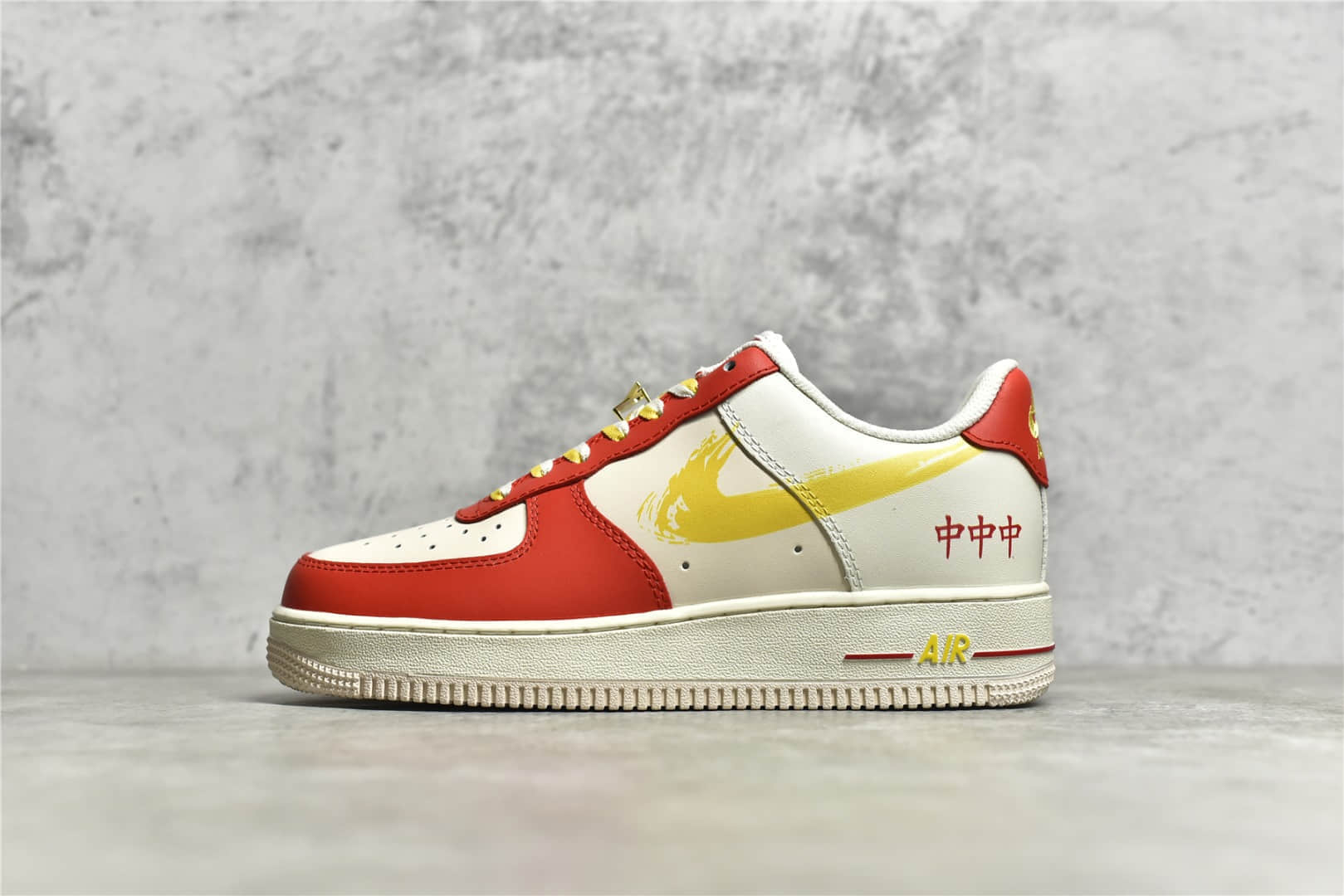 耐克空军金榜题名 Nike Air Force 1 Low 耐克空军红黄低帮CJ纯原版本 货号:CW1888-601