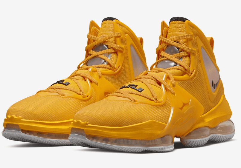 耐克詹姆斯19橙色实战球鞋 Nike LeBron 19 “Hard Hat” 詹姆斯新款球鞋全新配色 货号:CZ0203-700