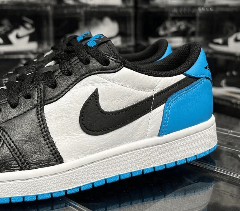 AJ1白蓝低帮Air Jordan 1 Low OG “UNC” AJ1海军蓝 AJ1黑曜石低帮新款实物图 货号:CZ0790-104