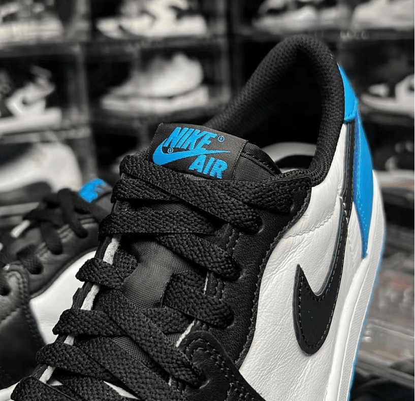 AJ1白蓝低帮Air Jordan 1 Low OG “UNC” AJ1海军蓝 AJ1黑曜石低帮新款实物图 货号:CZ0790-104