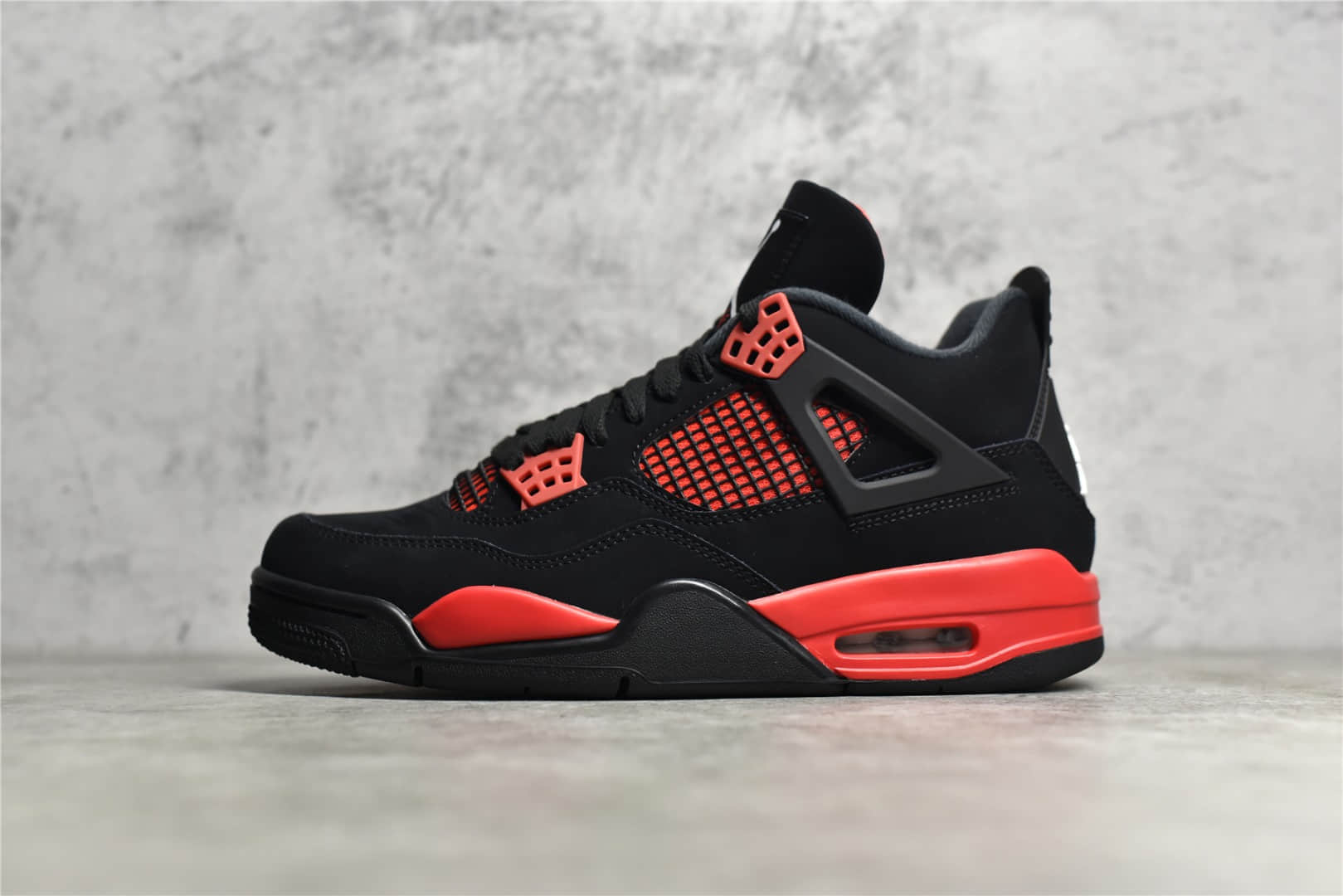 AJ4红雷神 Air Jordan 4 “Red Thunder” AJ4黑红新款 货号:CT8527-016