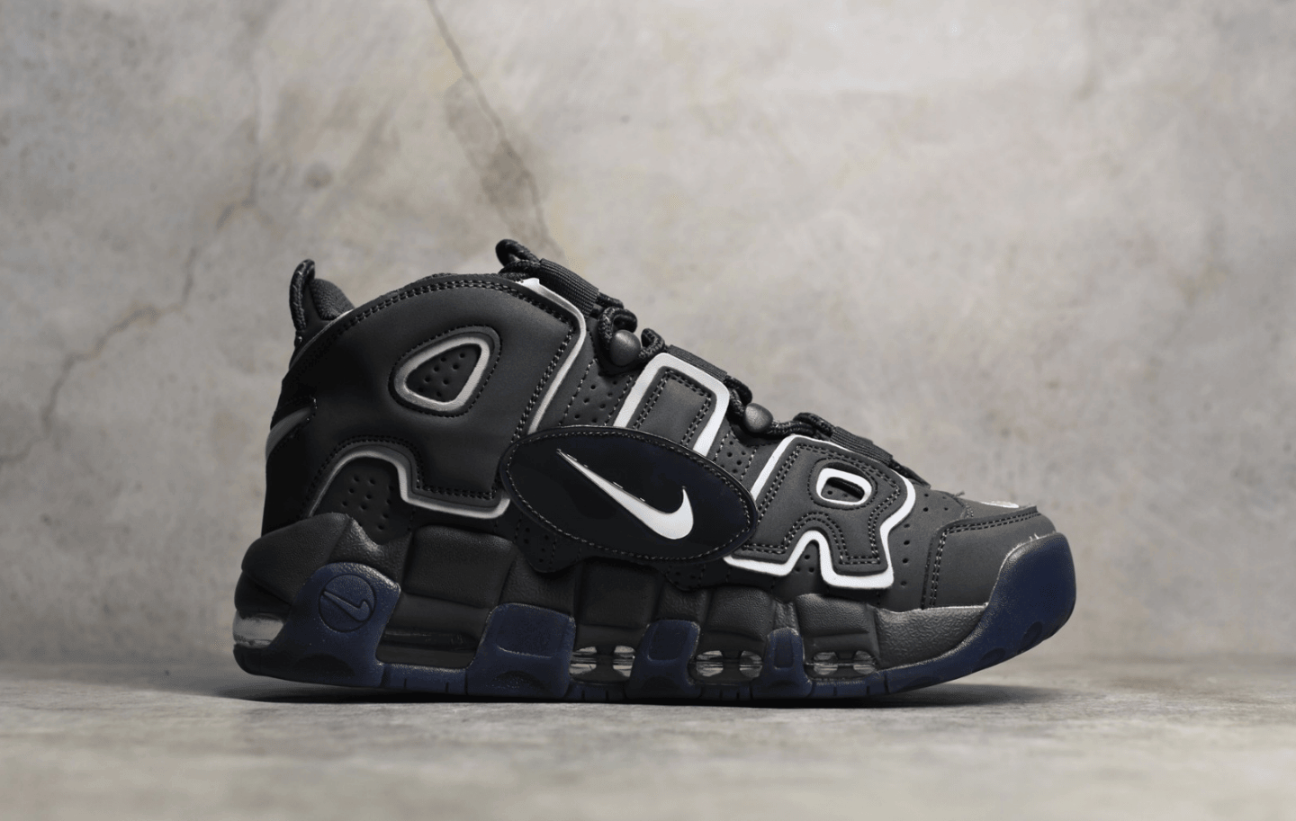 耐克皮蓬大AIR黑色实战球鞋 Nike Air More Uptempo ’96 OG 皮蓬大AIR篮球鞋 货号:DQ5014-068