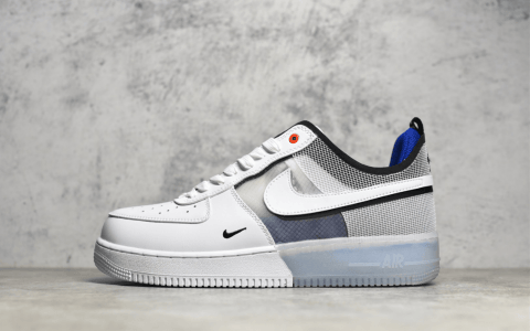 耐克空军一号网纱镂空米蓝低帮 Nike Air Force 1 Low 莆田耐克空军工厂 货号:DH7615-101