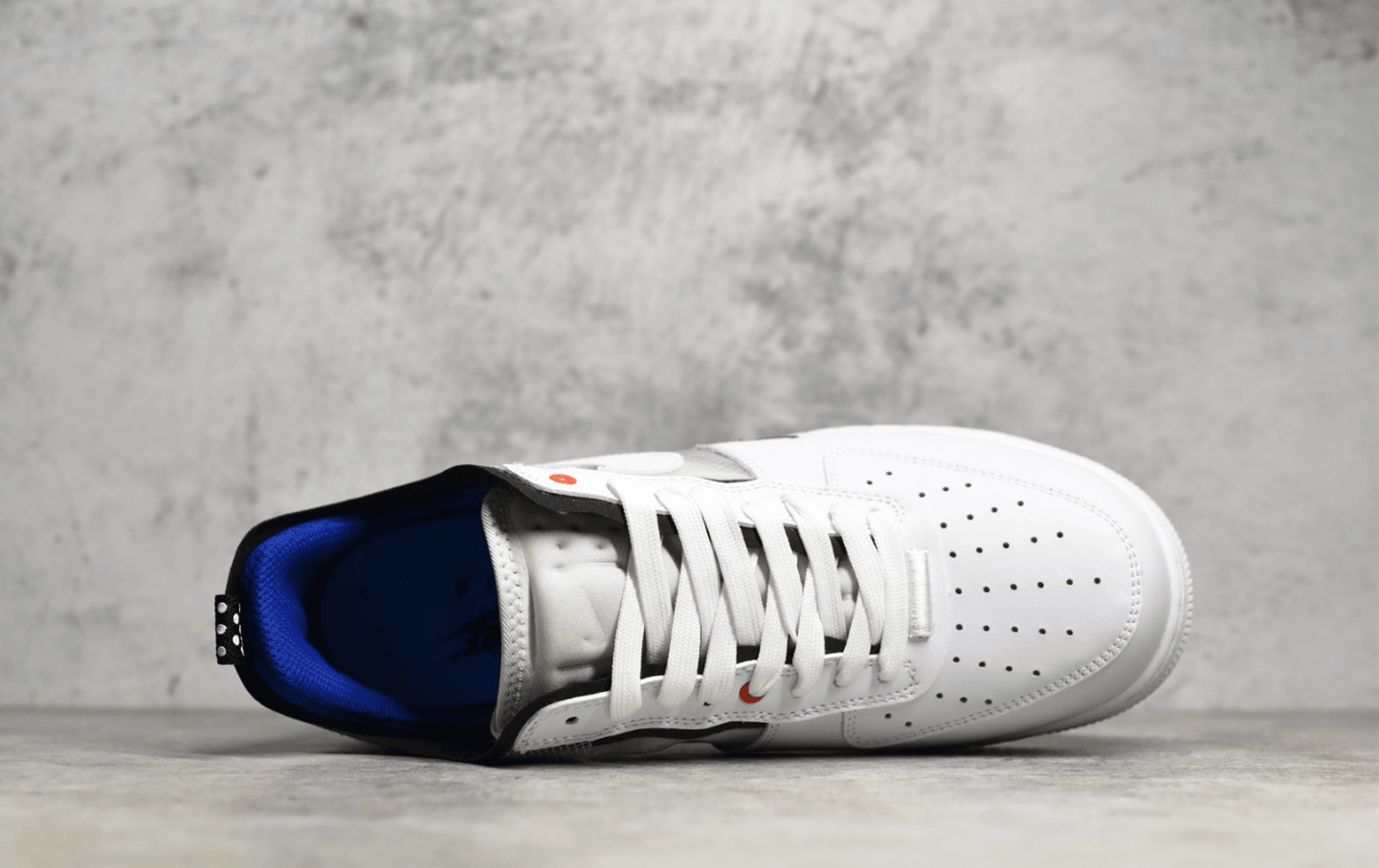 耐克空军一号网纱镂空米蓝低帮 Nike Air Force 1 Low 莆田耐克空军工厂 货号:DH7615-101