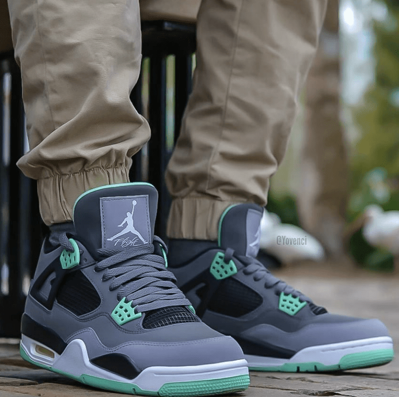 AJ4灰绿发售 Air Jordan 4 “Infrared” 红外线AJ4同步发售 货号:DH6927-061