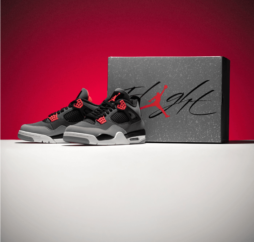 AJ4灰绿发售 Air Jordan 4 “Infrared” 红外线AJ4同步发售 货号:DH6927-061