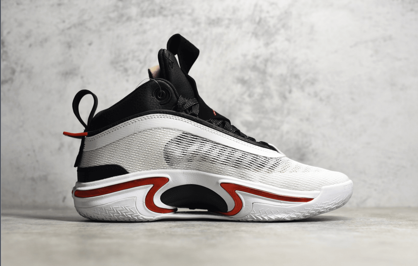 AJ36白黑红实战篮球鞋纯原版本 Air Jordan 36 "Psychic Energy" 耐克耐磨缓震篮球鞋 货号:DA9053-100