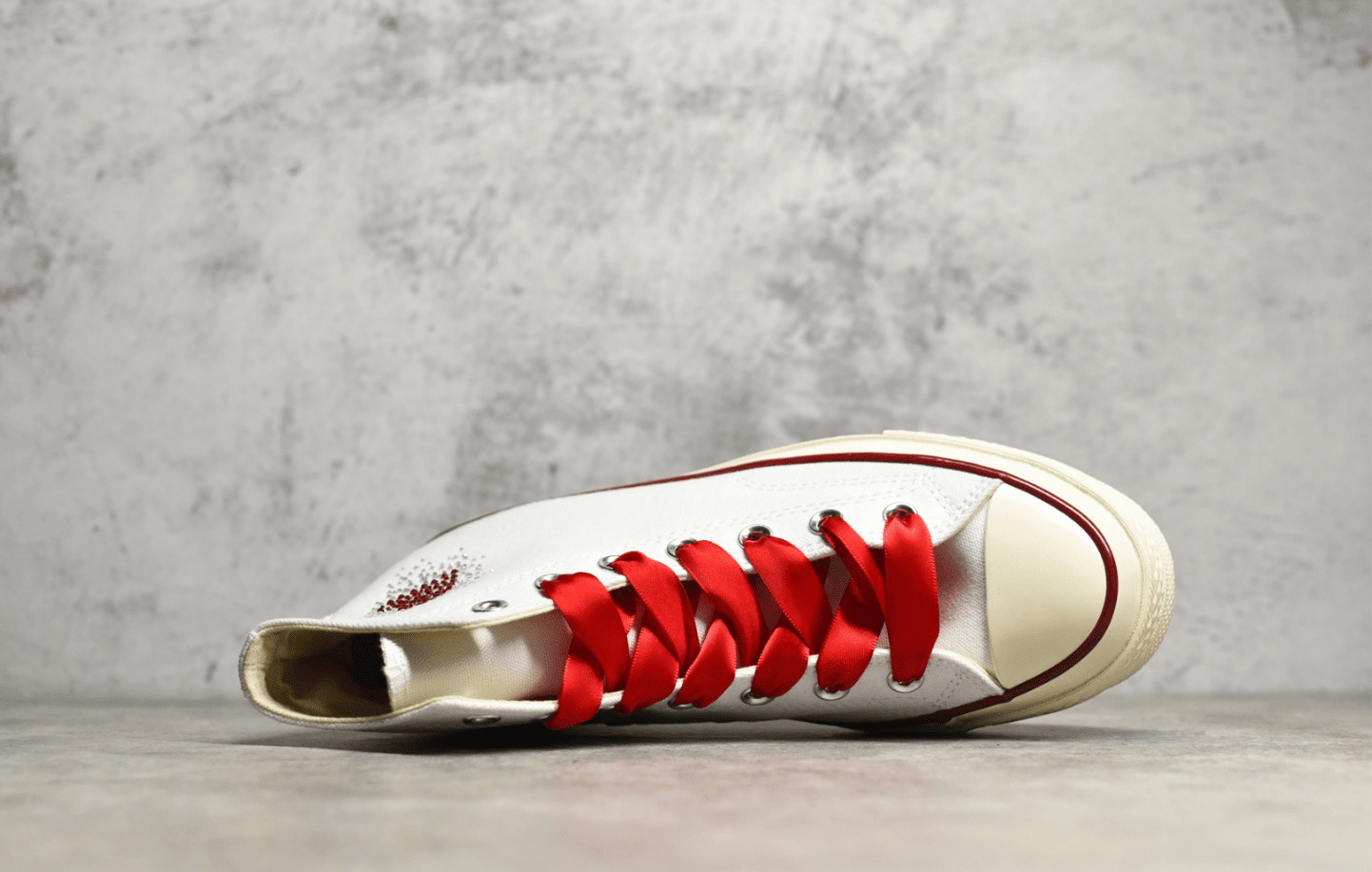 匡威水钻莱茵石心Converse Chuck Taylor All Star 1970s Rhinestone Heart匡威情人节限定 货号:A02103C