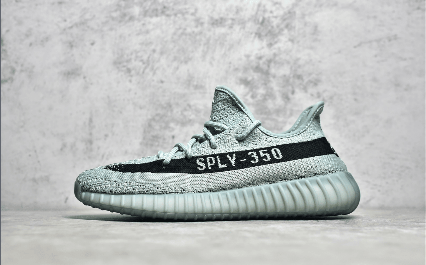 OG纯原版本椰子350V2灰蓝色 椰子巴斯夫真爆 货号:HQ2060